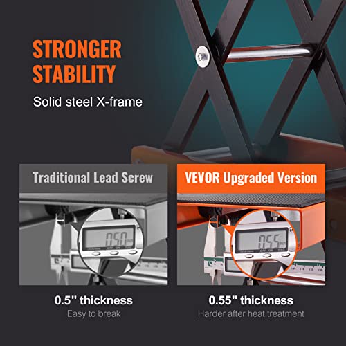 VEVOR 1100 LBS Motorcycle Scissor Lift Jack - Image 4