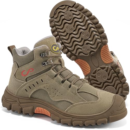 Men's Steel Toe Work Boots - Durable and Comfortable