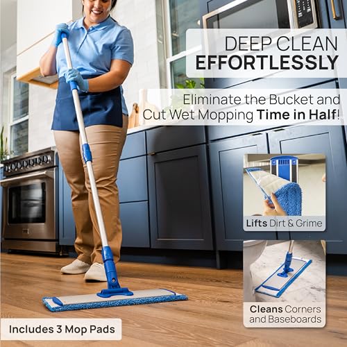 18" Pro Microfiber Mop for All Floors - Image 3