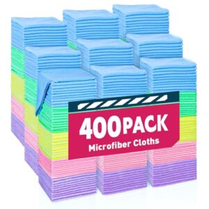 TEAWOO Microfiber Cleaning Towels Bulk Pack