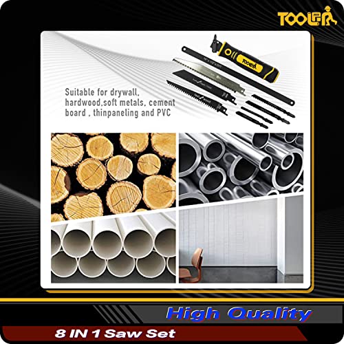 8-in-1 Multi-Blade Hand Saw for Drywall - Image 5