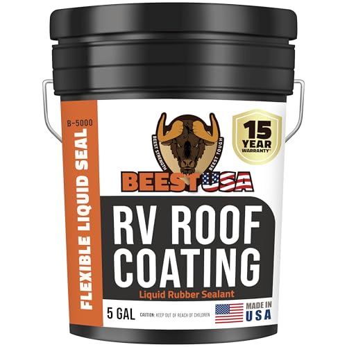 BEEST White RV Roof Coating - 5 Gallon