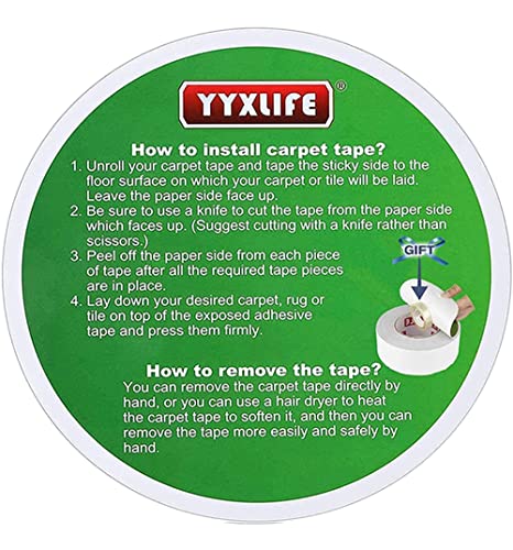 YYXLIFE Heavy Duty Double Sided Carpet Tape - Image 6