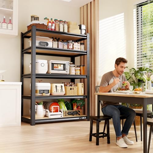 71"H 35"W Heavy Duty 5-Tier Shelves - Image 2