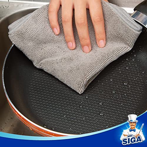 MR.SIGA Microfiber Cleaning Cloth, Pack of 12 - Image 5