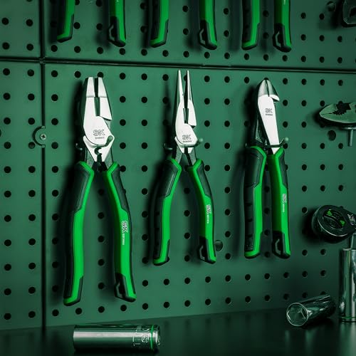 SK Pliers Set: 3 Pieces with Pouch - Image 2