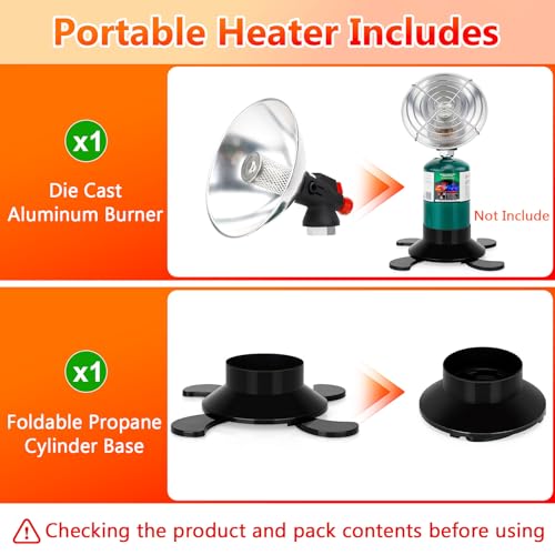 Portable Propane Heater for Camping and Outdoor - Image 4