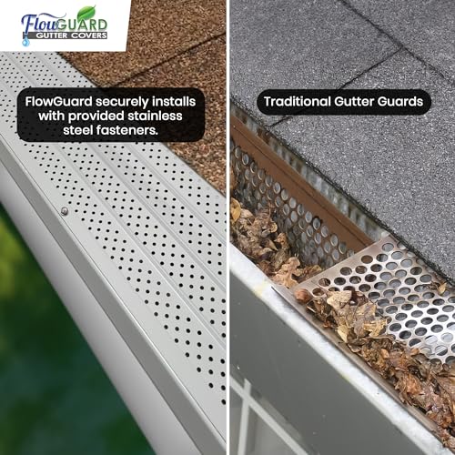FlowGuard Gutter Cover System - 204 Feet - Image 4