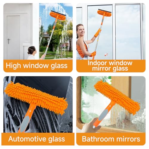 67" Squeegee Window Cleaner 2-in-1 Kit - Image 4