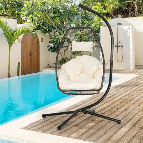 Heavy Duty Hammock Chair Stand, 400 LBS - Image 2