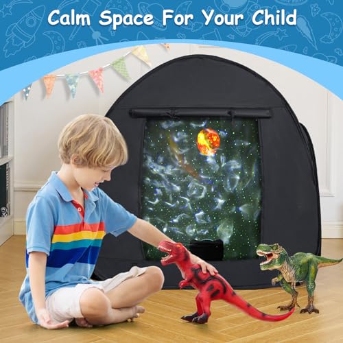 Sensory Tent for Kids, Portable Pop-up Tent - Image 5