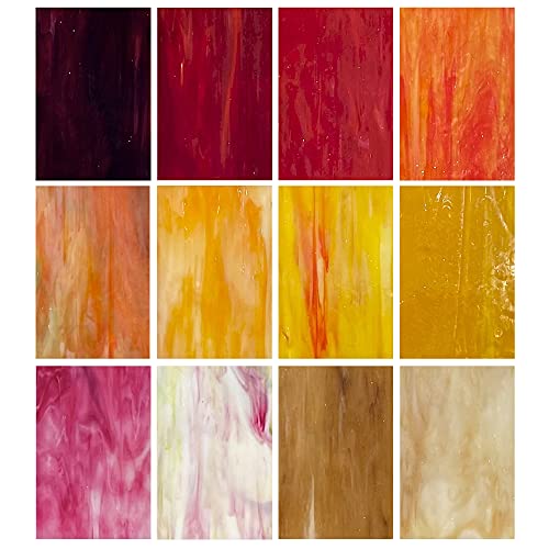 Unicoshape 12 Sheets Stained Glass Pack