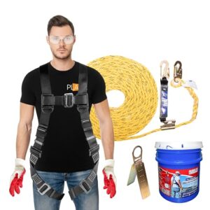 ATERET Roof Harness Safety Kit with Lifeline