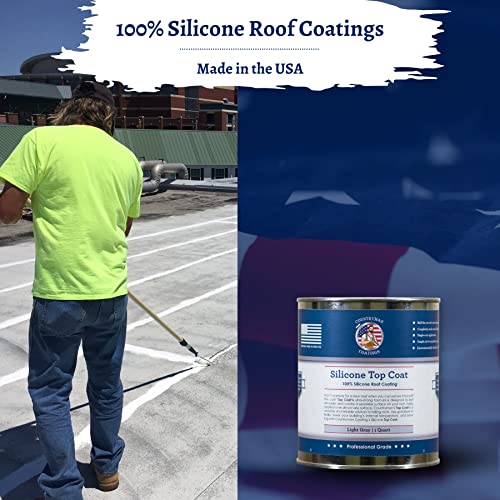 Countryman 100% Silicone Roof Coating - Light Gray - Image 5