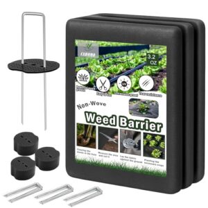 Thick 3FT x 32FT Weed Barrier Fabric