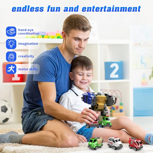 VUSUMOK 5-in-1 Transformer Construction Toy - Image 4