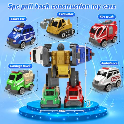 VUSUMOK 5-in-1 Transformer Construction Toy - Image 6