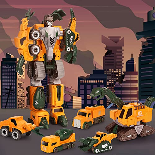 Dreamon 5-in-1 Magnetic Robot Toys Set - Image 2