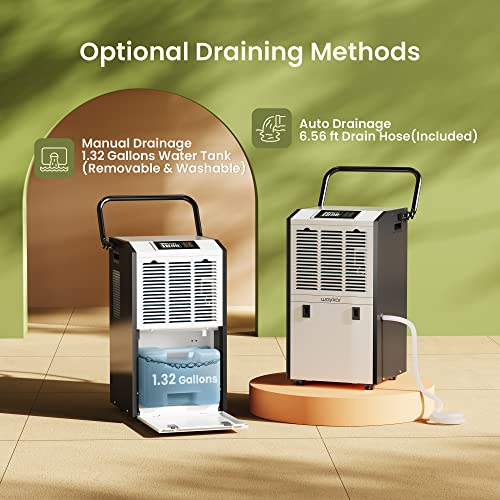Waykar 155 Pints Commercial Dehumidifier for Large Spaces - Image 5