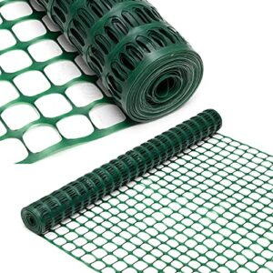 DOEWORKS 4x100 FT Green Mesh Fence Roll