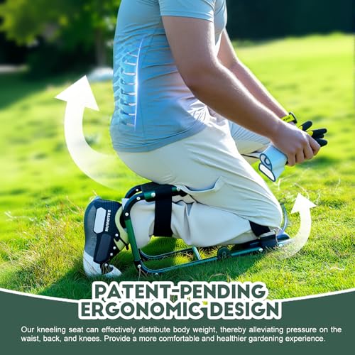 Tcoivs 2-in-1 Foldable Garden Kneeler - Image 4