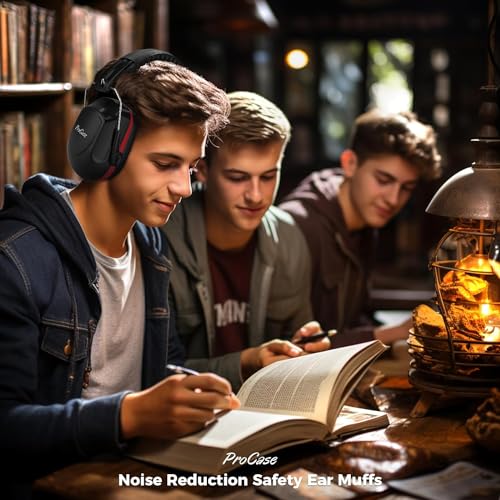 ProCase Noise Reduction Ear Muffs - NRR 28dB - Image 2