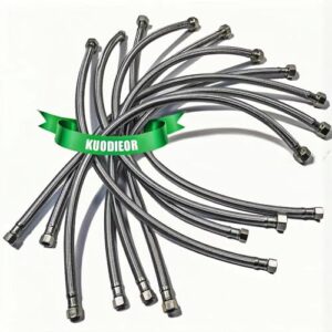 Stainless Steel Faucet Supply Line 24" (10 Pack)