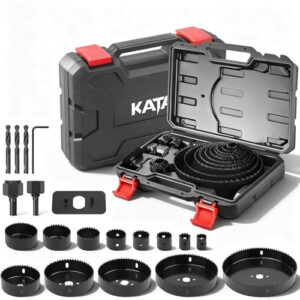 KATA 20PCS Hole Saw Kit with Case