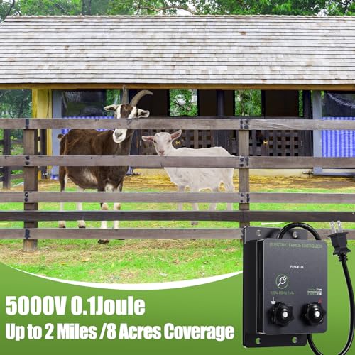MorningRo Electric Fence 2-Mile System Kit - Image 4