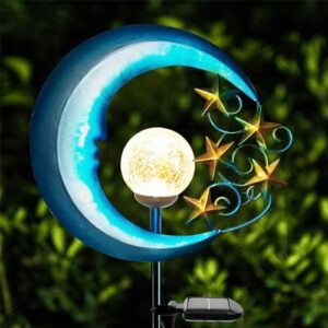 EPROSMIN Solar Crackle Glass Globe Lights