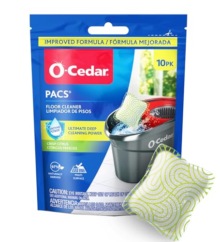 O-Cedar Hard Floor Cleaner, 10 Count