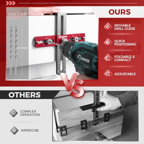 Saker Doweling Jig for Cabinet Handles - Image 3