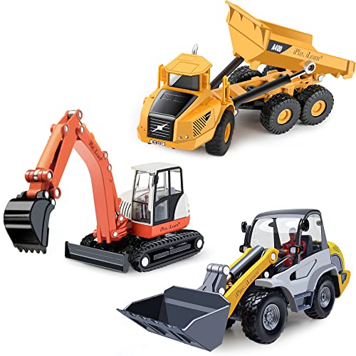 Heavy Duty Construction Site Vehicle Playset