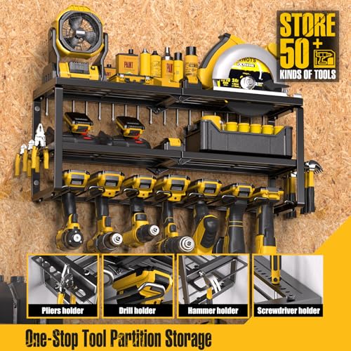 Spampur Heavy Duty Tool Organizer with Battery Holder - Image 5