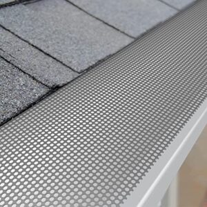 Daisypower Gutter Guards, 4-6" Stainless Steel