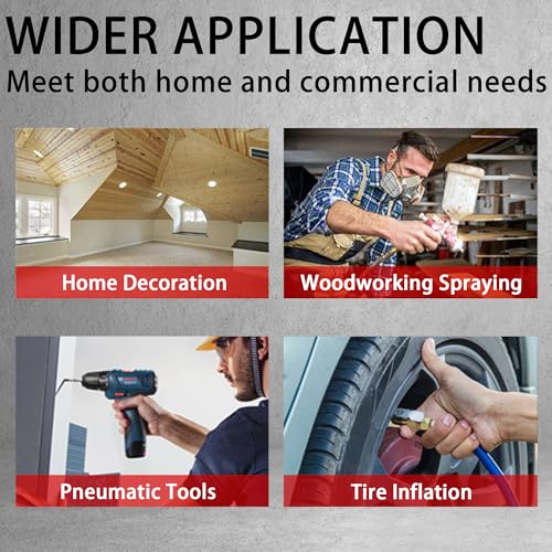 MZB 13 Gallon Ultra Quiet Air Compressor - Image 6