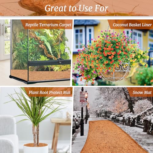 Coconut Fiber No Slip Winter Carpet Mats - Image 5