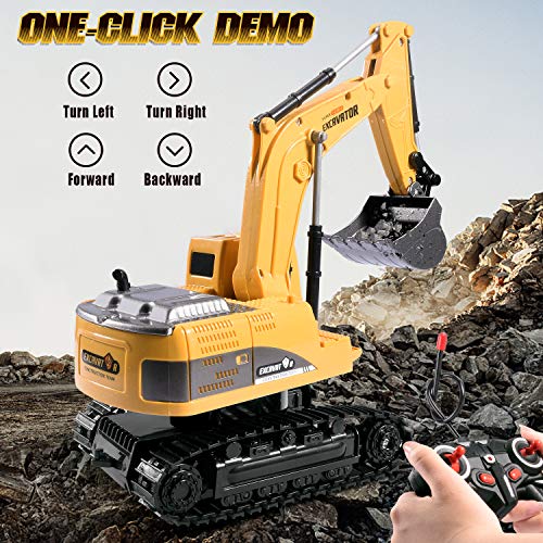 Onadrive Remote Control Excavator Toy for Kids - Image 4