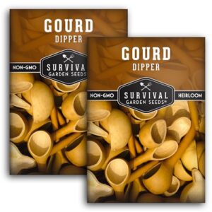 Dipper Gourd Seeds for Home Garden