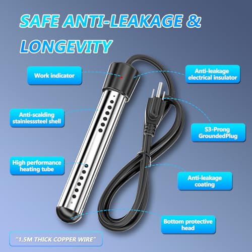 BSEED Portable Shower with Water Heater - Image 5