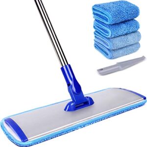 18" Microfiber Mop System with 4 Pads