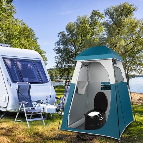 VINGLI Portable Toilet with Detachable Bucket - Image 2