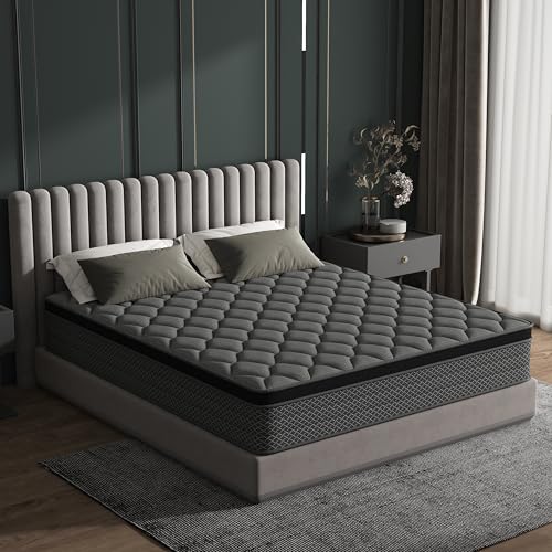 DAJIYUHC 12" Hybrid Mattress - Medium Plush