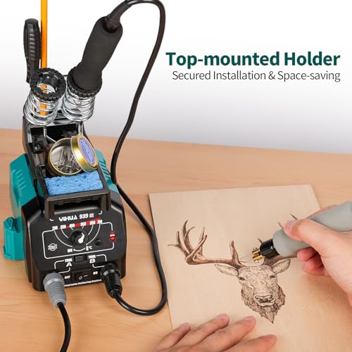 YIHUA 939 III Dual Pen Pyrography Tool - Image 3