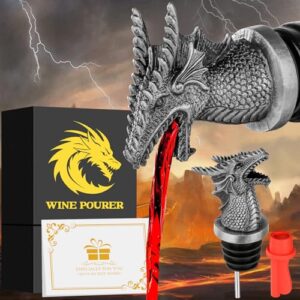 Dragon Head Wine Bottle Pourer and Stopper