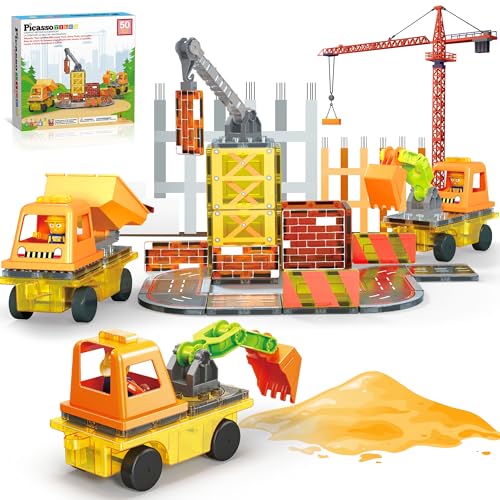 PicassoTiles 5-in-1 Magnetic Building Blocks