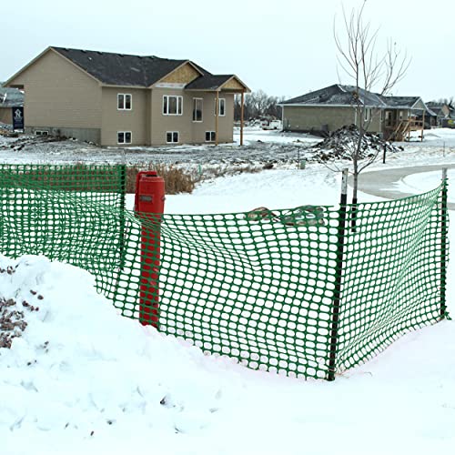 BISupply 300ft Green Temporary Yard Fencing - Image 2