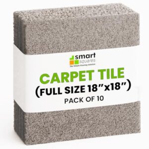 Smart Squares Premium Carpet Tiles 18x18 Inch