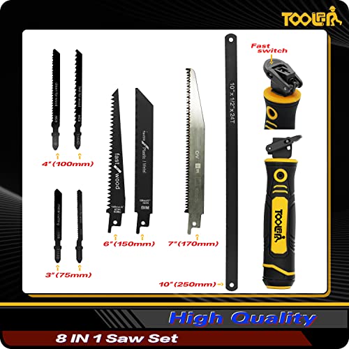 8-in-1 Multi-Blade Hand Saw for Drywall - Image 6