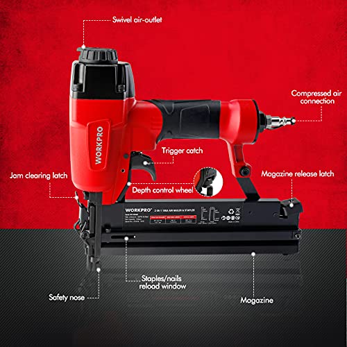 WORKPRO 18GA Brad Nailer and Stapler - Image 3